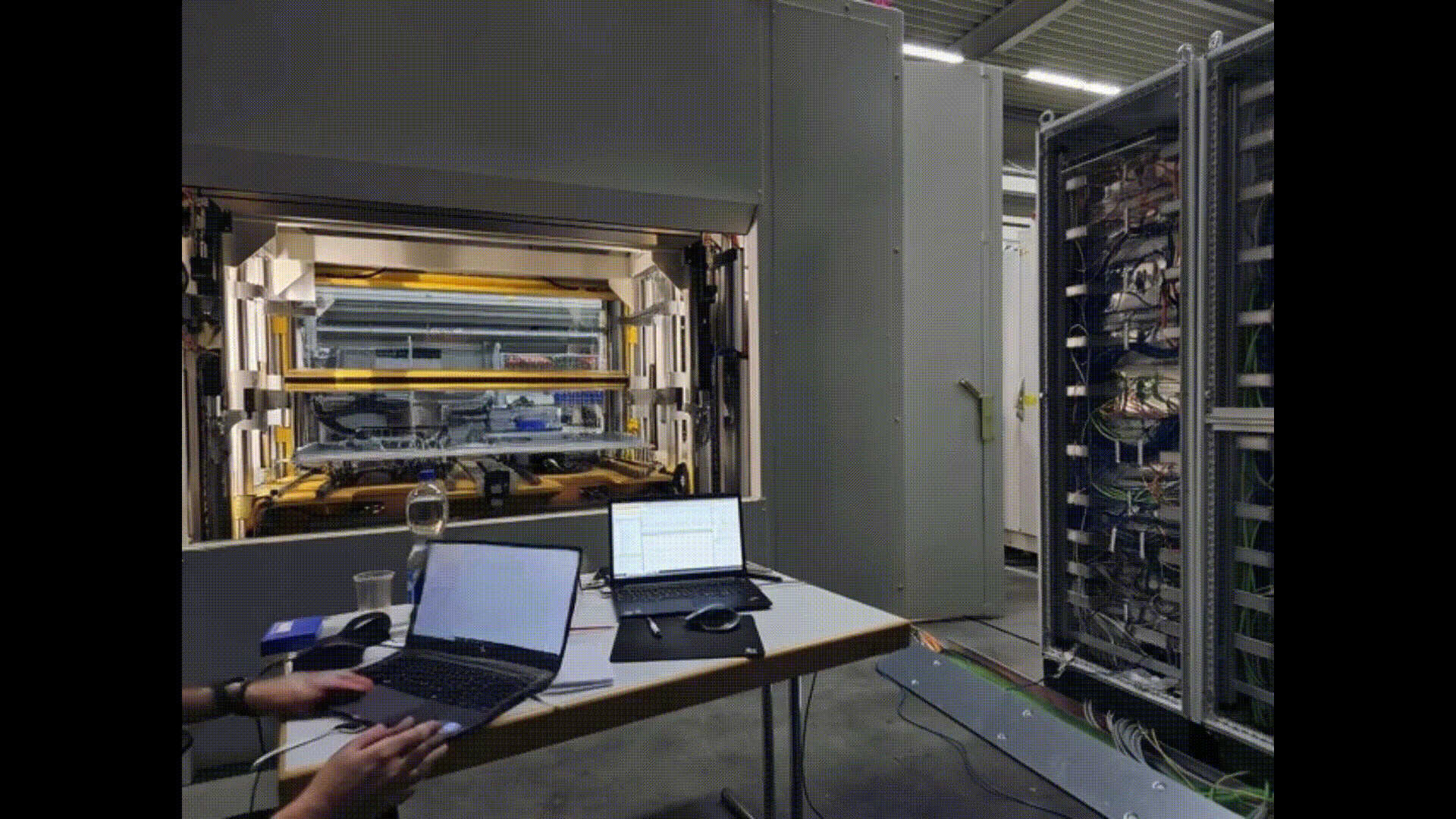Industrial commissioning and automation system
